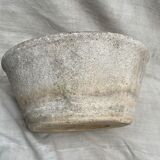 Reconstituted stone planter