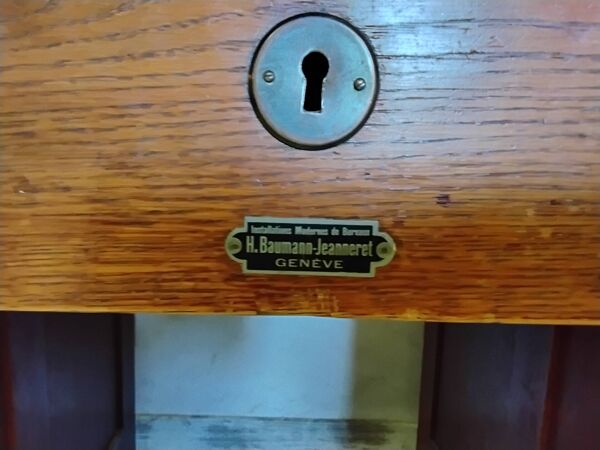 Bureau de ministre vintage Baumann