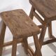 Ensemble de tabourets anciens (vers 1900). Ensemble de 2 pièces n°5