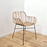 Wicker chair design