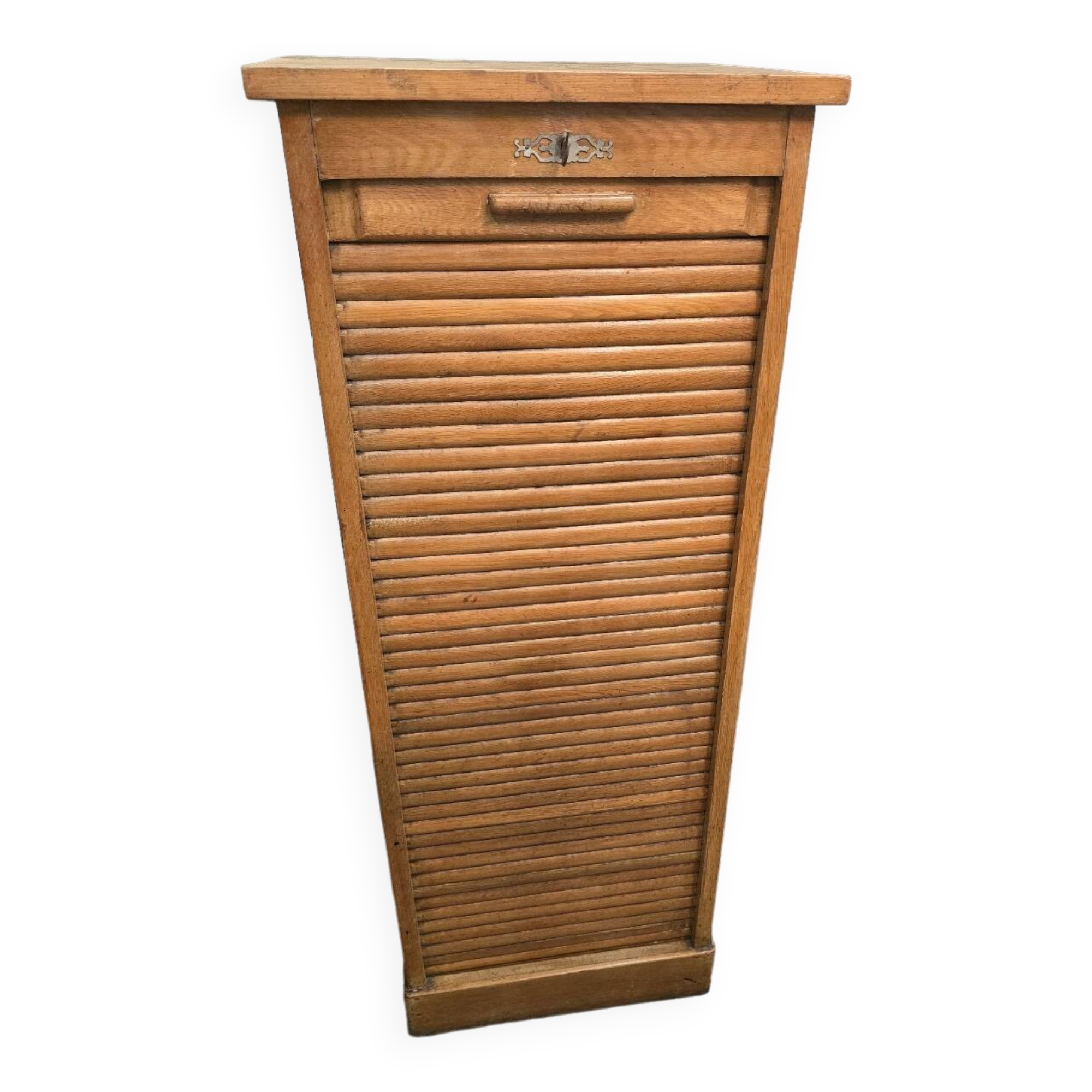 Curtain filing cabinet