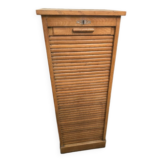 Curtain filing cabinet