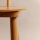 Light Wood Vintage Chair - 1980s Italian Minimalist, Japanese-Inspired, Solid Wood, Batch of 2