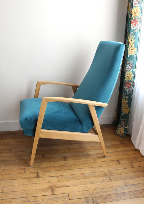 Fauteuil de lecture vintage