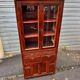 Attractive two-part Indochinese display cabinet. Mid-20th century