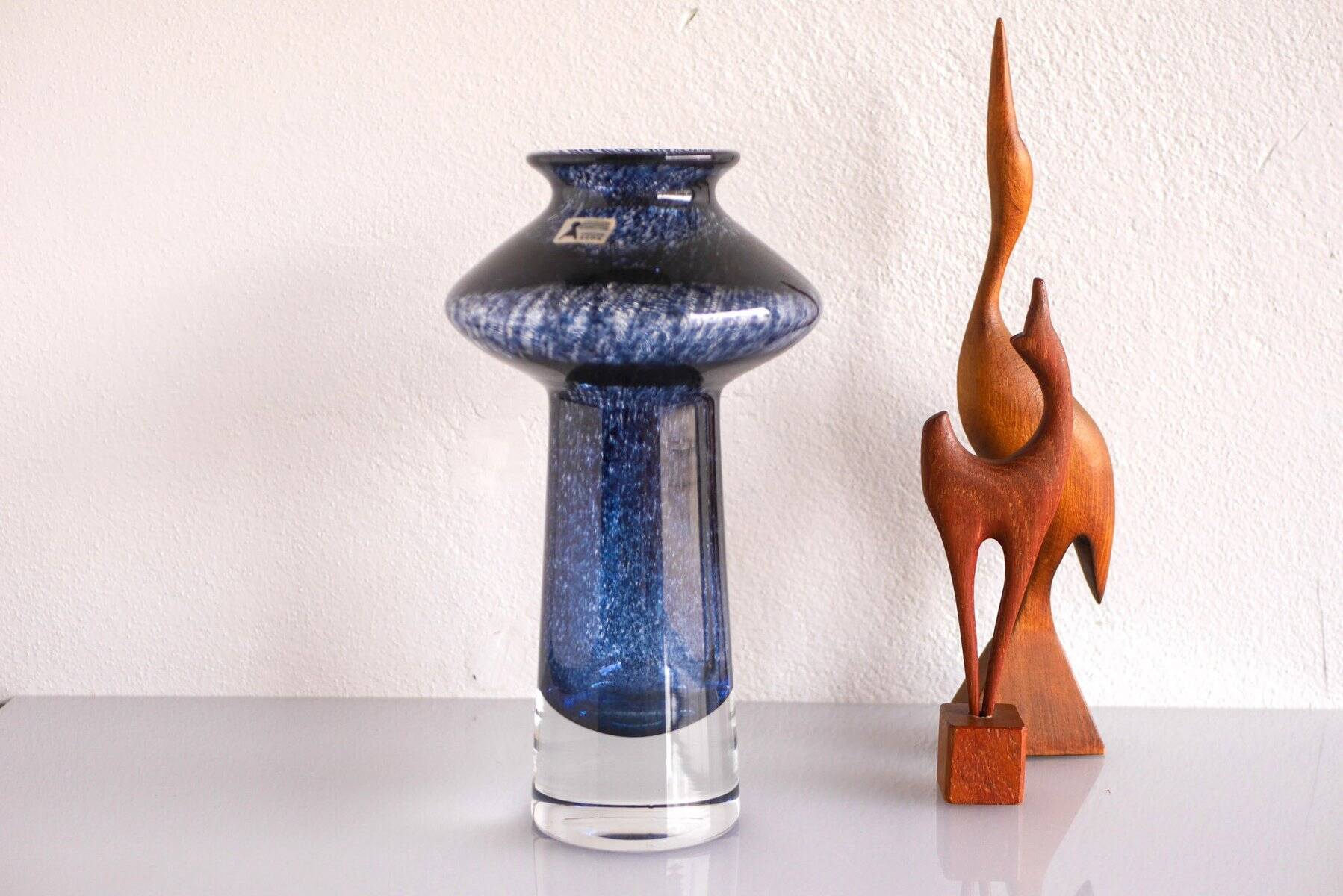 Vases called Oxid by Bo Borgström for Åseda, set of 2.
