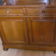 Buffet saint hubert style Louis Philippe noyer massif