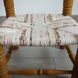 Brutalist chair attributed to Charles Dudouyt, 1940s