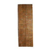 Vintage Tibetan Modern handmade carpet 112cm x 365cm 1980s, 1B769