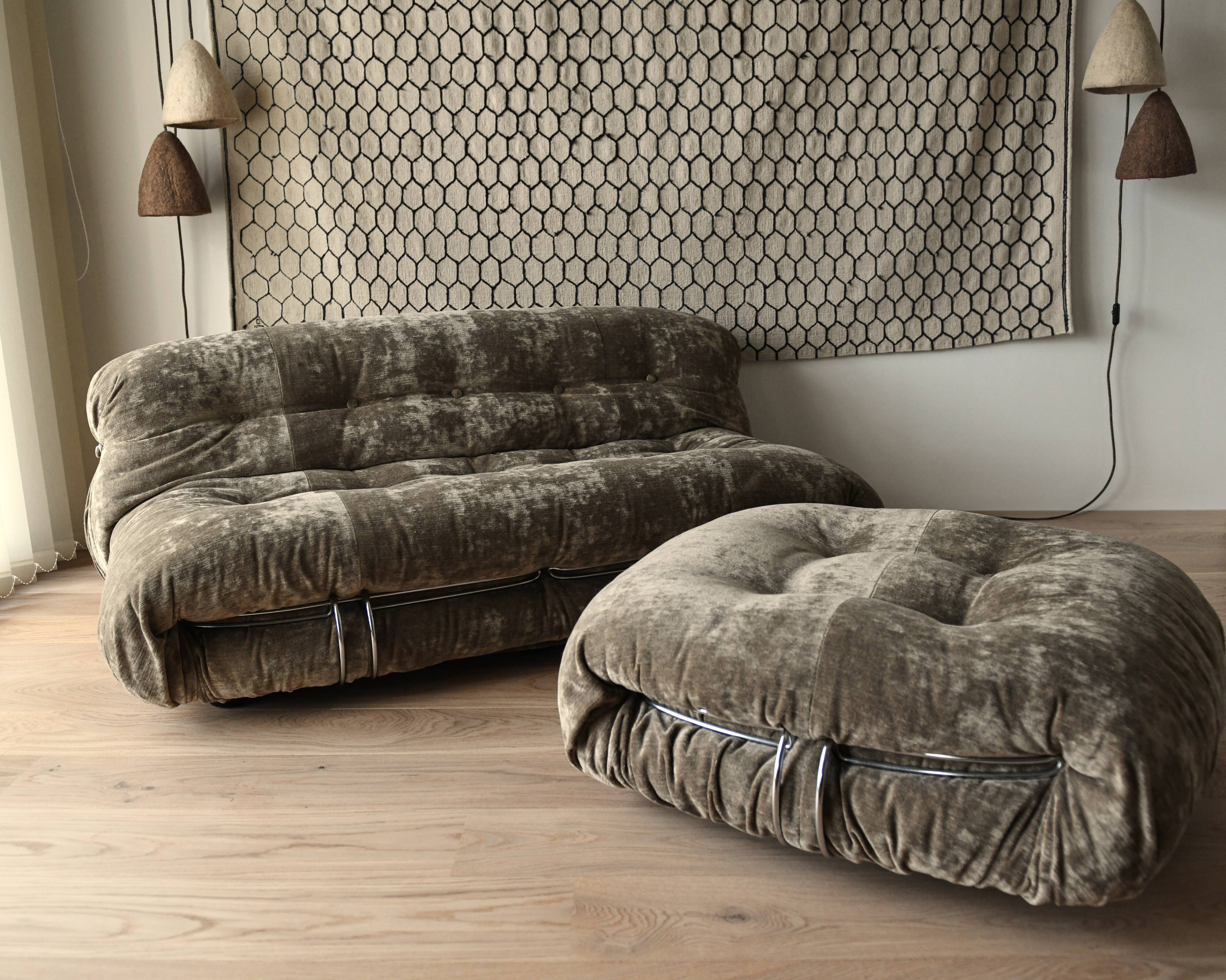 Cassina Soriana & Ottoman