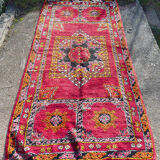 Vintage Moroccan Berber carpet Boujaad by Khenifra XXL 352x174 cm