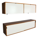 Florence Knoll for Knoll set of two hanging cabinets, model 121 + 123 W-1, 1947