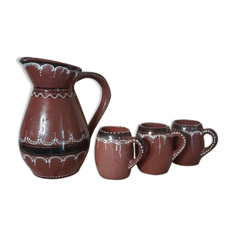 Portuguese terracotta pottery lot