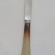 Stainless steel table and dessert knives with mother-of-pearl handles