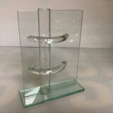 Thick glass soliflore vase design