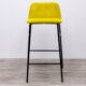 TrabA' Bardot Met high stool in yellow fabric