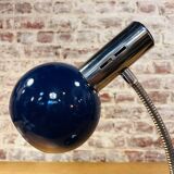 Dark blue vintage desk lamp