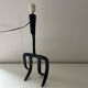 Brutalist sculpture lamp base