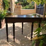 Louis XV-style half moon table