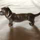 Suite de 6 porte-couteaux chiens teckels