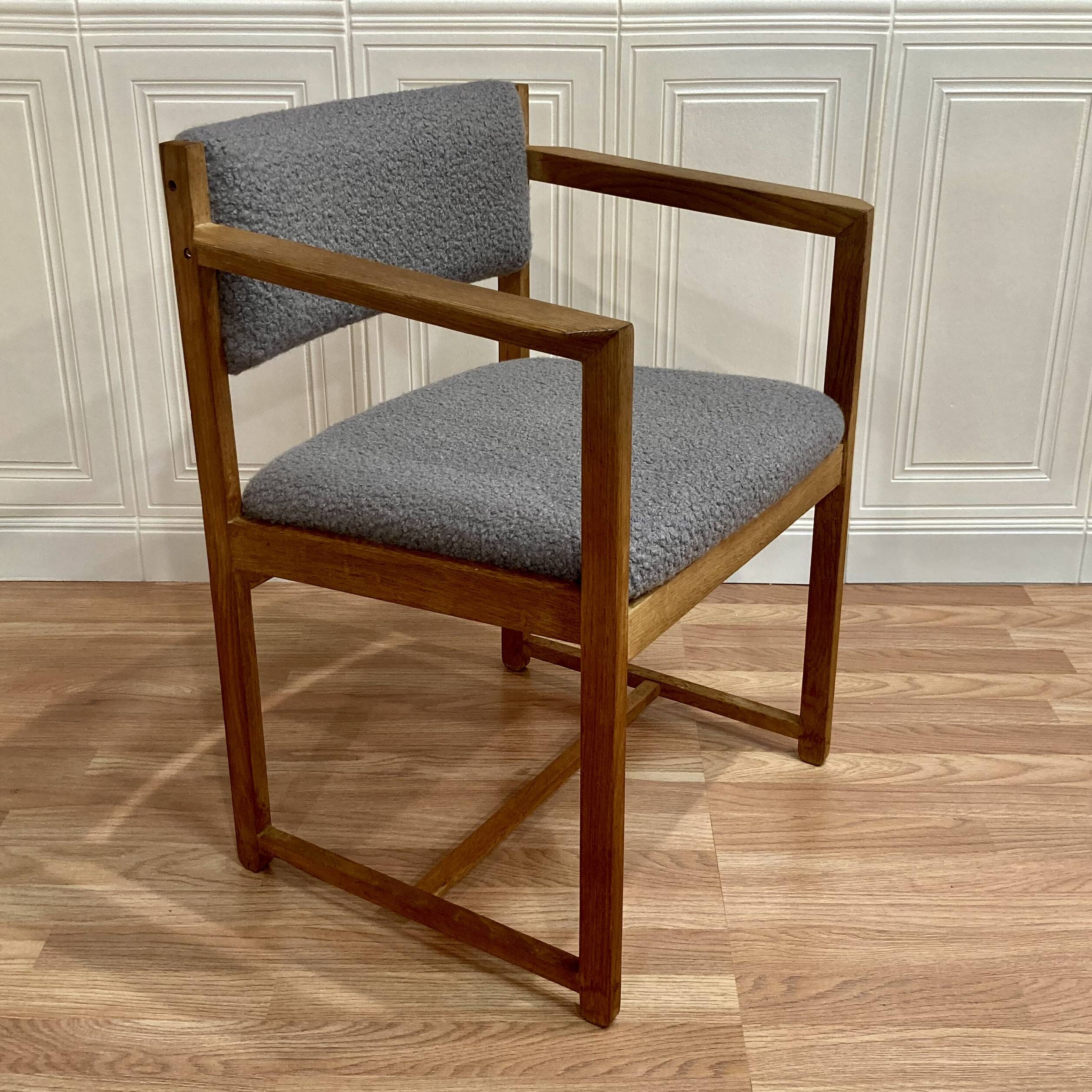 Armchair stamped "Scandinavian Design" 1950.