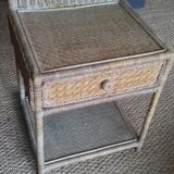 Rattan bedside furniture