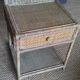 Meuble chevet rotin