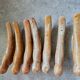 Set of 7 stoneware knife rests - birds