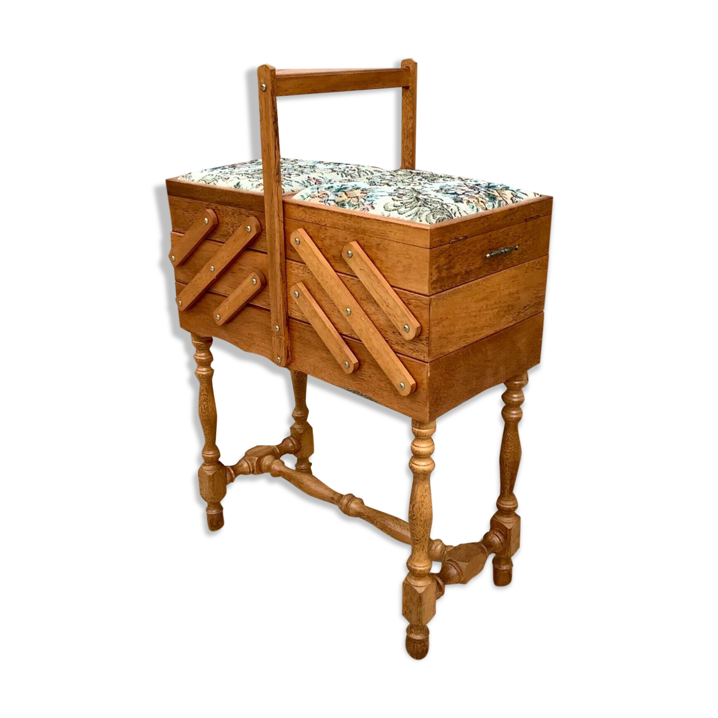 Meuble de couturière ancien