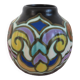 Art Deco ceramic vase from Montoise Bergen, 1920s-1930s.