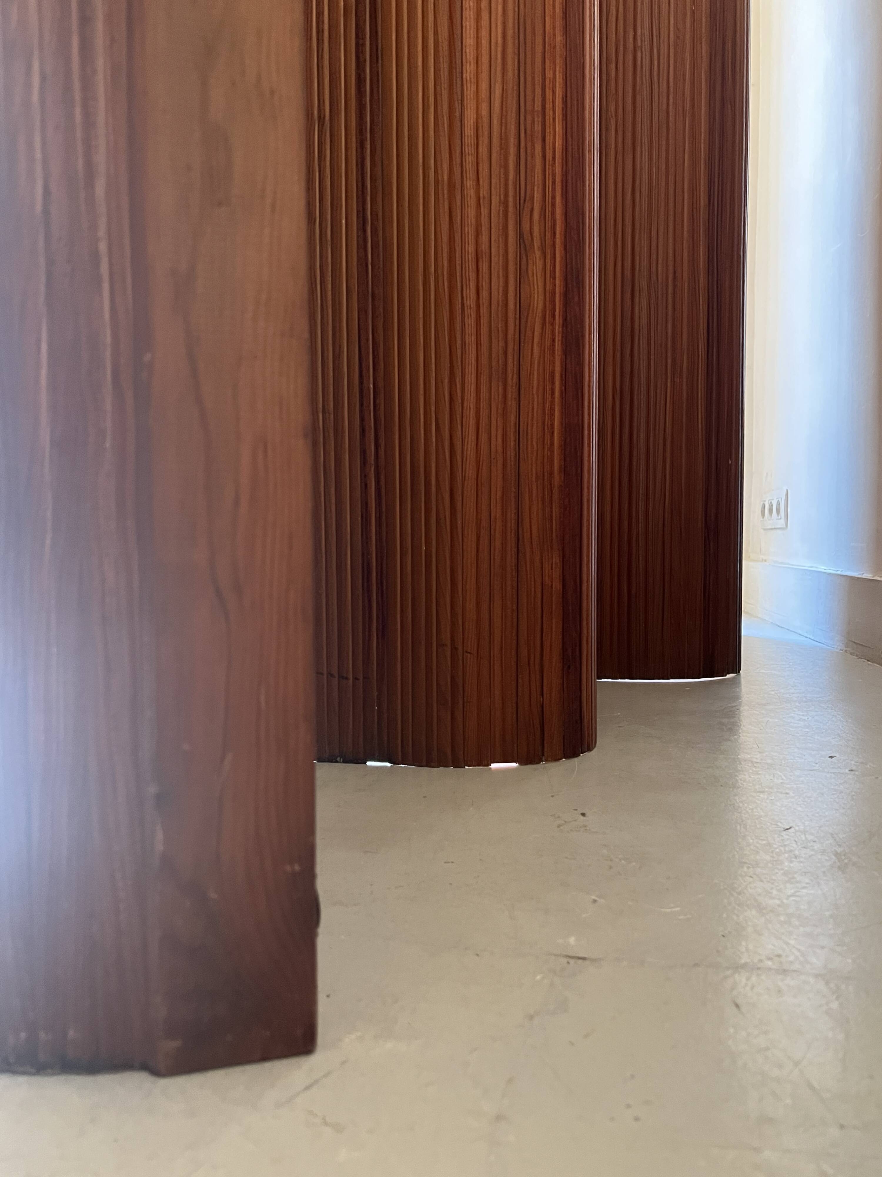 Screen - modular wooden partition by dlg Baumann, SNSA design 1950