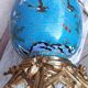 Vase chinois en émaux cloisonnés, Chine fin XIXe