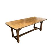 Table à manger en chêne massif du début du 19e siècle