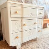 Art Deco chest of drawers with roasted sesame