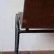 set of 10 vintage stackable chairs