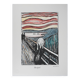 Edvard Munch: The Scream, signed lithograph