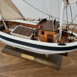Model wooden boat