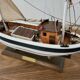 Model wooden boat