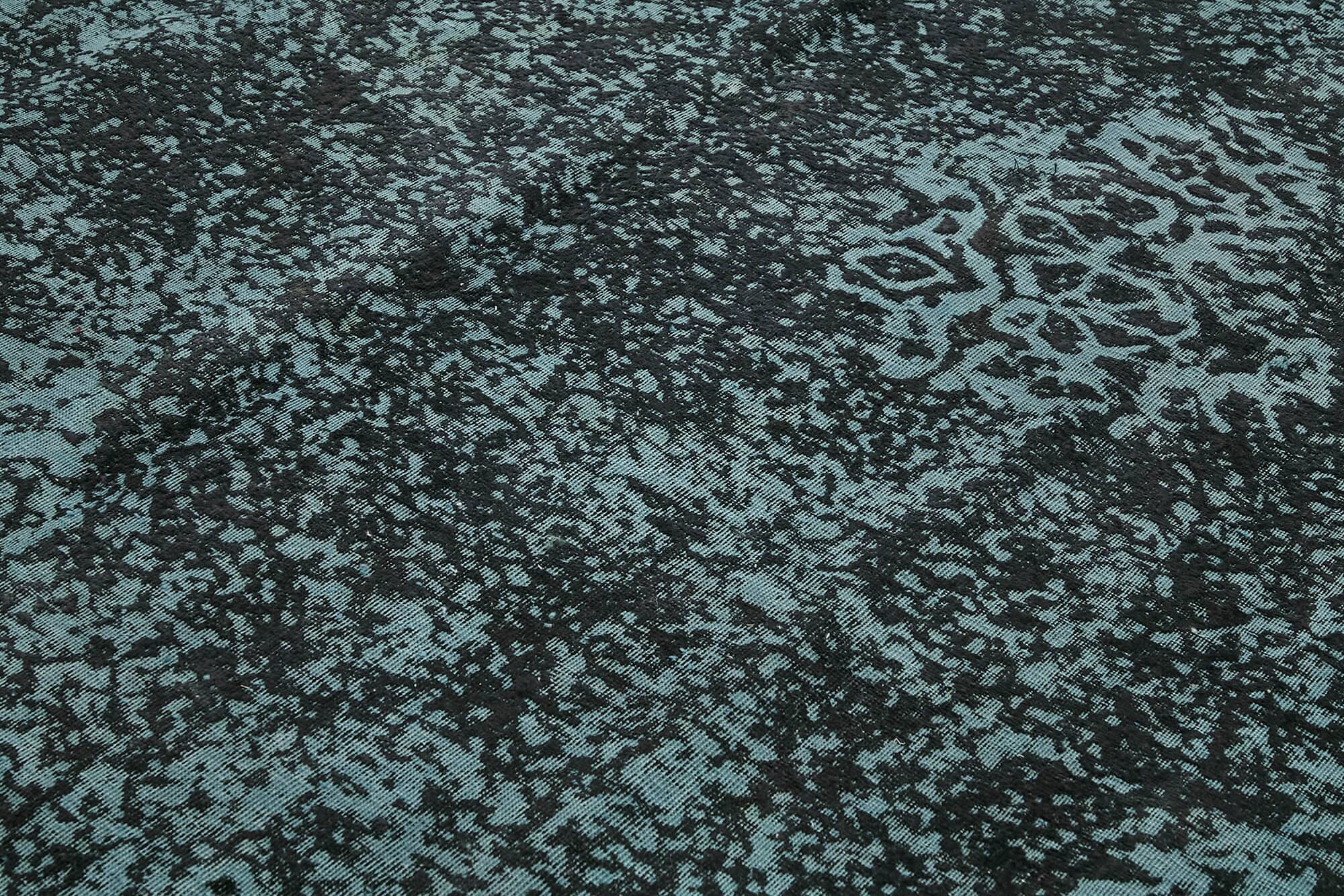 Handmade Oriental Decorative 1980s 294 cm x 401 cm Black Wool Carpet