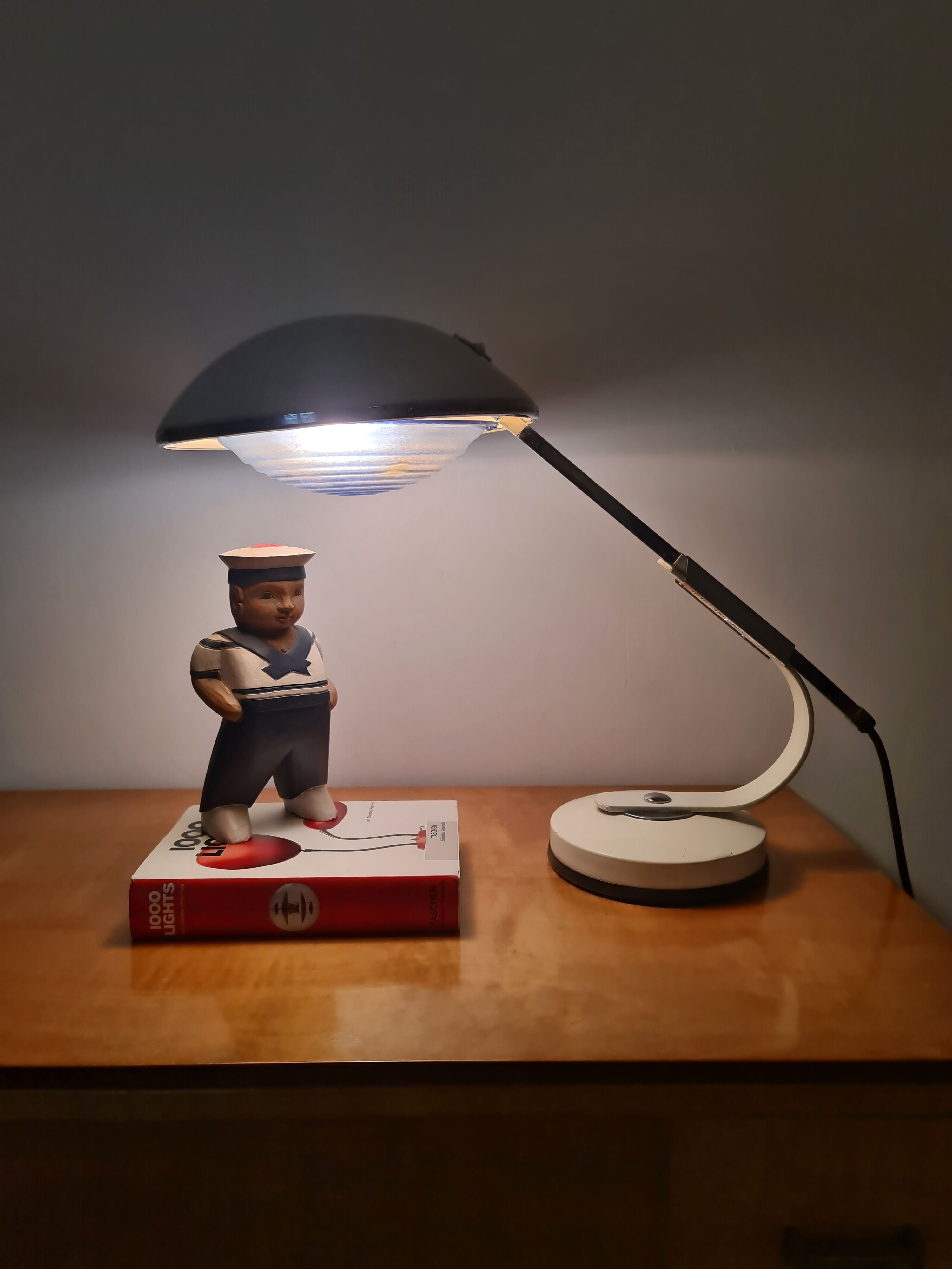 Laying lamp/desk lamp Ferdinand Solere 1950