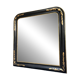 Antique mirror 107/102cm Louis-Philippe beaded from the Napoleonic III era.