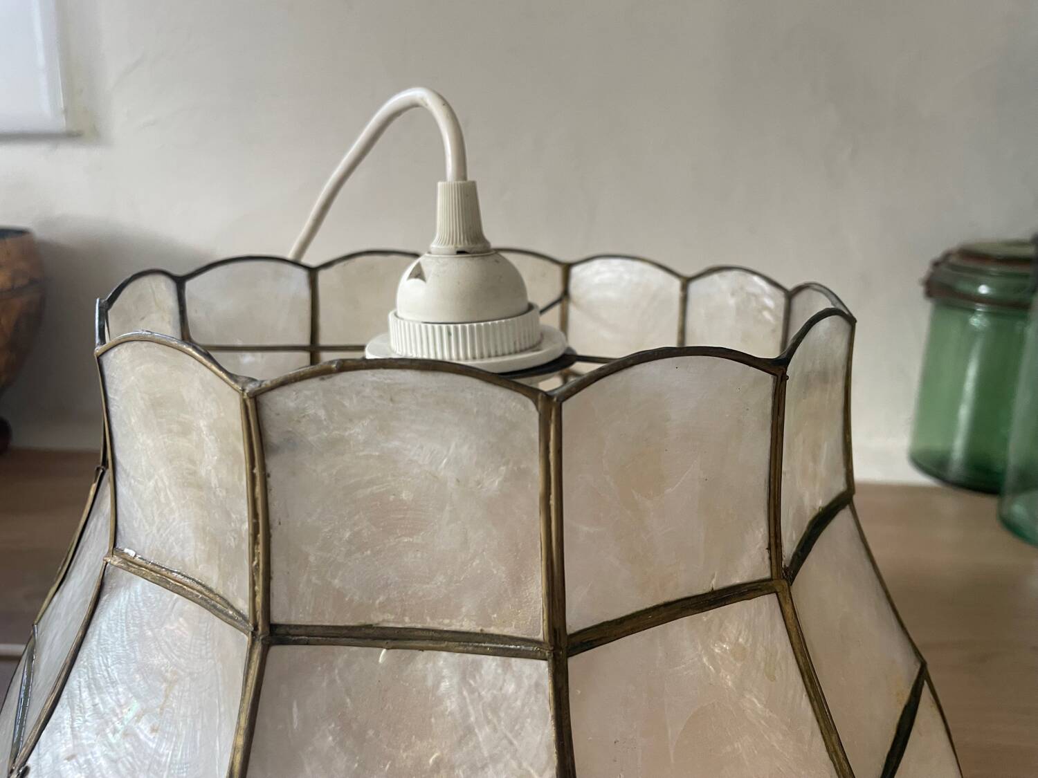 Suspension en nacre 30cm