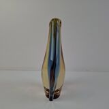 Czech art glass vase by Hana Machovska Mstisov, 1960s
