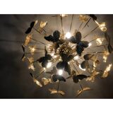 Italian brass chandelier