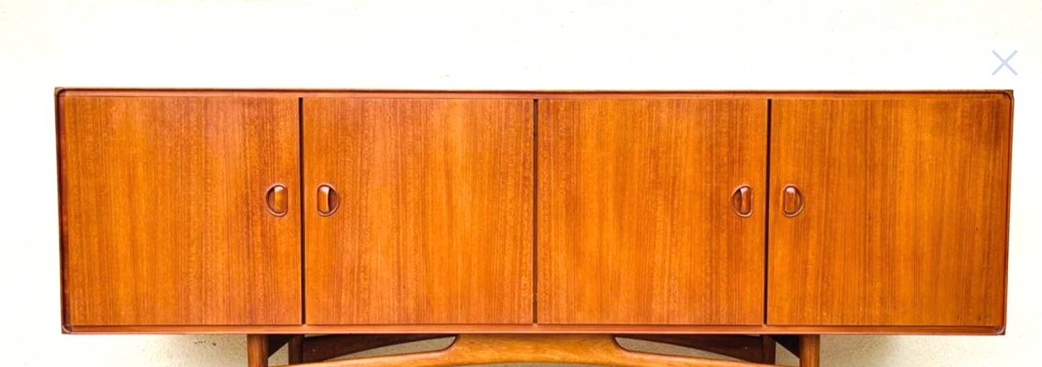 Vintage Scandinavian teak sideboard