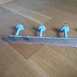 Bamboo coat rack 5 hooks