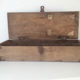 Old wooden box