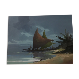 Watercolor landscapes of brazil (20s)