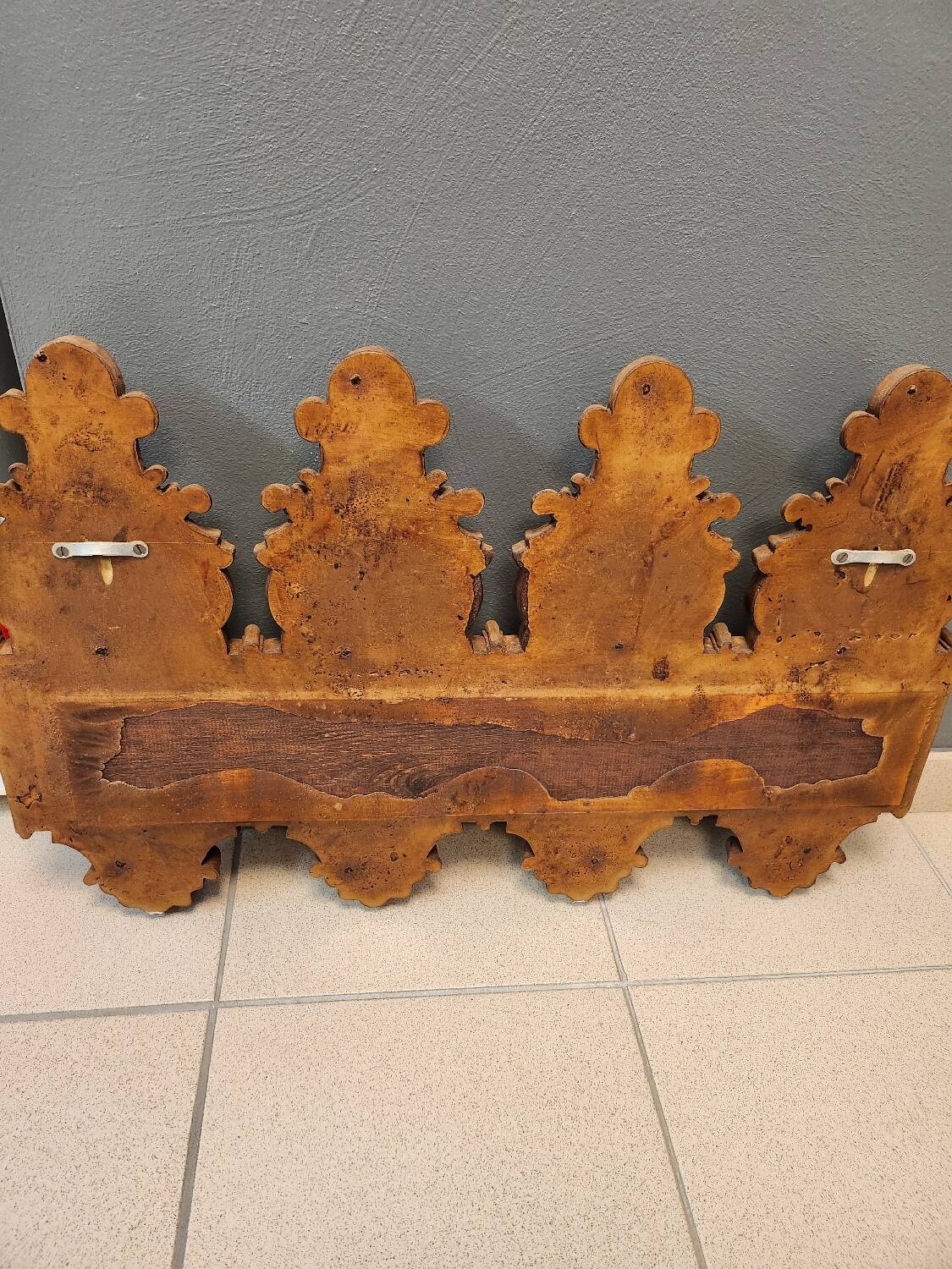 Coat rack, wooden hook