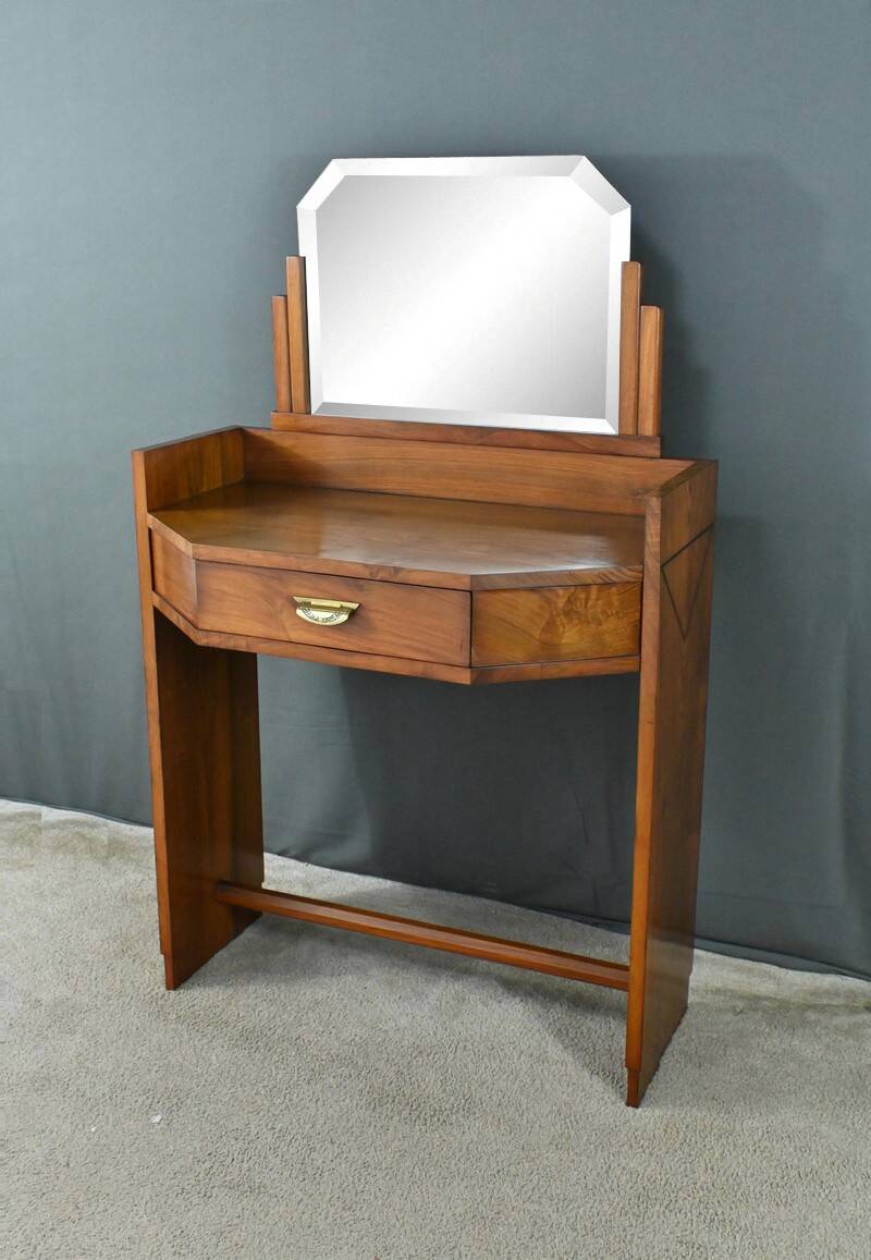 Walnut Dressing Table, Art Deco – 1940